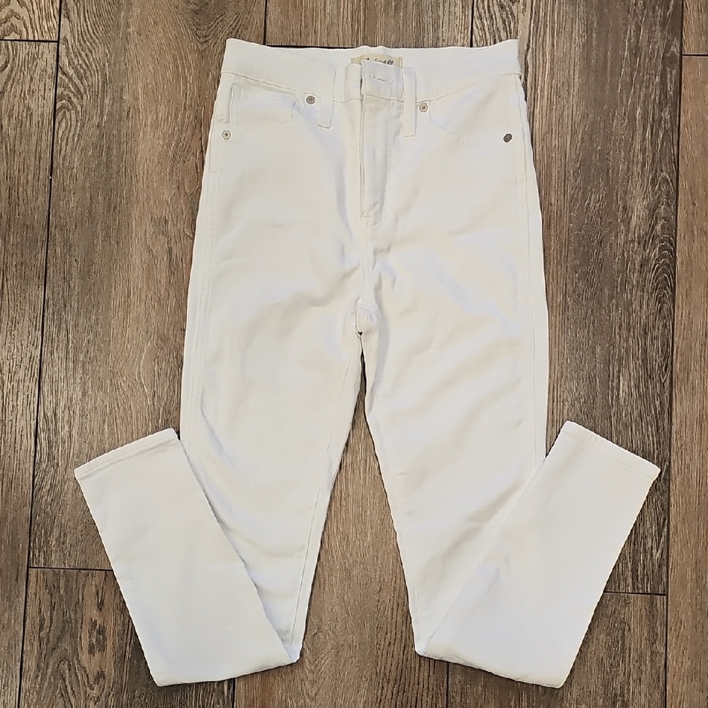 Madewell, White, Spring, Y2k, Stretchy Office, Casual, High-Rise, Skinny, Jeans